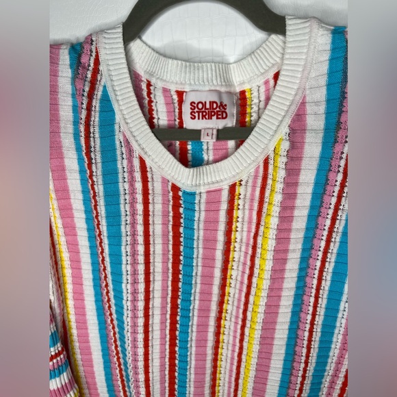 SOLID AND STRIPED Max Striped Sweater - Picture 6 of 10